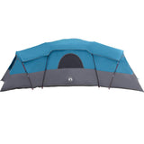 Family Tent with Roof Blue 762 x 655 x 218 cm Taffeta 42001155