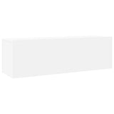 6 Piece TV Cabinet Set White Engineered Wood 3078699