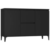 Sideboard Black 102x35x70 cm Engineered Wood 806113