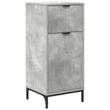 Bathroom Cabinet with Drawer Concrete Grey 39.5 x 36 x 88 cm 883397