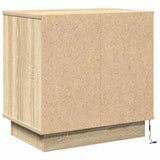 Bedside Cabinet with Drawer 2 pcs Sonoma Oak 50 x 34.5 x 50 cm 869583