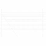 Field Fence Silver 25 x 1.2 m Galvanised steel 42005814