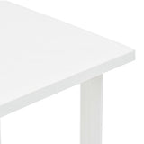 Garden Table White 80x75x72 cm Plastic 48802