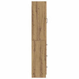 Cabinet Set 2 pcs Artisan Oak 33 x 34.5 x 87 cm Engineered Wood 3416978