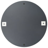 Wall Mirrors 2 pcs 70 cm Round Glass 3051629