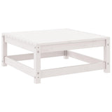 Garden Lounge Set White Solid pinewood Medium Modular 805696