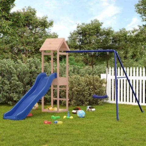 Outdoor Playset Solid Wood Douglas 3155856