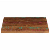 Table Top 70x70x3.8 cm Square Solid Wood Reclaimed 371138