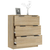 Sideboard Sonoma Oak 60x30x70 cm Engineered Wood 811073