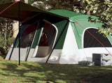 Camping Tent Cabin 5-Person Green Waterproof 94752