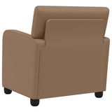 Armchair Cappuccino Faux Leather 42043432