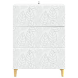 Drawer Cabinet White 66 x 34.5 x 90 cm Engineered Wood 895065
