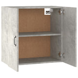 Wall Cabinet Concrete Grey 60x31x60 cm Engineered Wood 812901