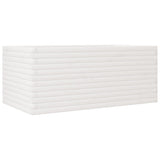 Garden Planter White 110x60x45.5 cm Solid Wood Pine 847284