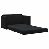 Folding Sofa Bed Black 124 x 71 x 78 cm Velvet 42030517