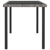 Outdoor Dining Set Grey and black 3100403
