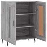Sideboard Grey Sonoma 69.5x34x90 cm Engineered Wood 830218