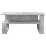 Coffee Table Concrete Grey 90 x 50 x 40 cm Engineered Wood 8000215