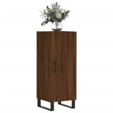Sideboard Brown Oak 34.5x34x90 cm Engineered Wood 828571