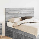 Headboard Grey Sonoma Engineered Wood 887550