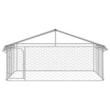 Outdoor Dog Kennel with Roof 300x300x150 cm 171501