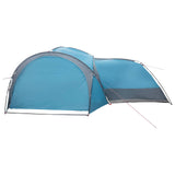Side Tent with Roof Blue 410 x 410 x 250 cm Polyester and Steel 42028682
