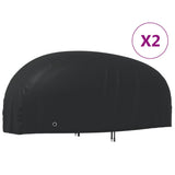 Motorcycle Covers 2 pcs 265x105x125 cm 210D Oxford Fabric 3203405
