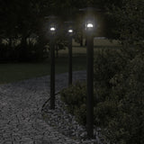 Outdoor Floor Lamps 3pcs Black 100 cm Stainless Steel 4006356