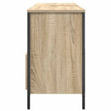 Bathroom Basin Cabinet with Drawers Sonoma Oak 90x34.5x60 cm 861878