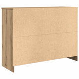 Sideboard with Drawer Artisan Oak 101x35x76 cm Engineered Wood 861570