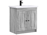Bathroom Furniture Set Grey Sonoma 56 x 37.5 x 81 cm 3404170