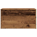 Storage Chest Old Wood 84x42x46 cm Engineered Wood 856568