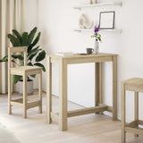 Bar Table Sonoma Oak 102x50x103.5 cm Engineered Wood 854411