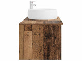 Bathroom Furniture Set 2 pcs Old Wood Engineered Wood 3403926