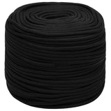 Work Rope Black 8 mm 500 m Polyester 152821