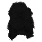 Icelandic Sheepskin Chair Cover Black 70x110 cm 335854
