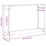 Firewood Rack Olive Green 90x28x65 cm Cold-rolled steel 864206