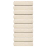 Shower Towels "FROGN" 10 pcs Cream 70x140 cm 360 gsm 137003