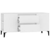 TV Cabinet White 102x44.5x50 cm Engineered Wood 819604