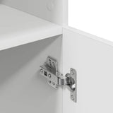 Kitchen Cabinet White 57x41.5x131.5 cm Engineered Wood 860121