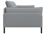 2-Seater Sofa Light Grey 188 x 81 x 89 cm Fabric 42048599