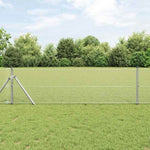 Welded Wire Fence Silver 0.8 x 100 m Steel 42004994