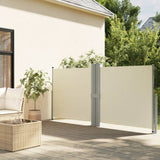Retractable Side Awning Cream 140x1200 cm 318061