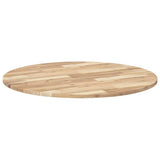 Table Top Round 90x2 cm Solid Wood Acacia 4008687