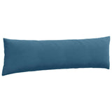 Sofa Pillows 2 pcs Blue 145 x 40 cm Corduroy Fabric 42013841