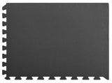 Floor Mats 24 pcs 8.64 EVA Foam Black 92463