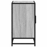 Bathroom Sink Cabinet Grey Sonoma 90x33x60 cm Engineered Wood 849272