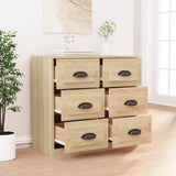 Sideboard Sonoma Oak 70x35.5x67.5 cm Engineered Wood 816435