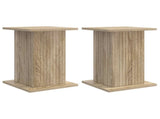 Plant Stand 2 pcs Sonoma Oak 30.5 x 30 x 43 cm Engineered Wood 899803
