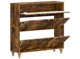 Shoe Cabinet ALKMAAR 78 x 24 x 103 cm Engineered Wood 896220